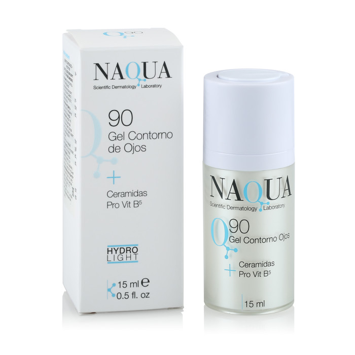 Гель NAQUA Q90 для кожи вокруг глаз с провитамином В5 15 мл