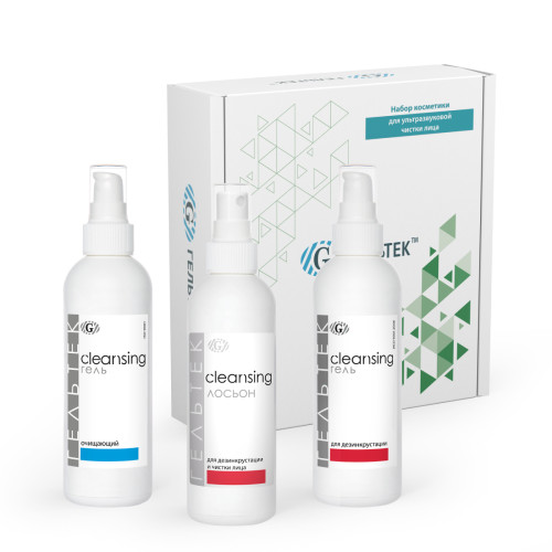 Набор GELTEK для проведения ультразвуковой чистки лица NR19-UL