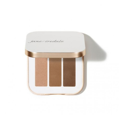 Тени Jane Iredale PurePressed Eyeshadow Triple TRIPLE COGNAC для век тройные с зеркалом коньячный микс 13533 3 х 0,7 г