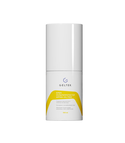 Крем GELTEK Мультипротектор SPF50+ oil free SPK-MUL-1 100 мл
