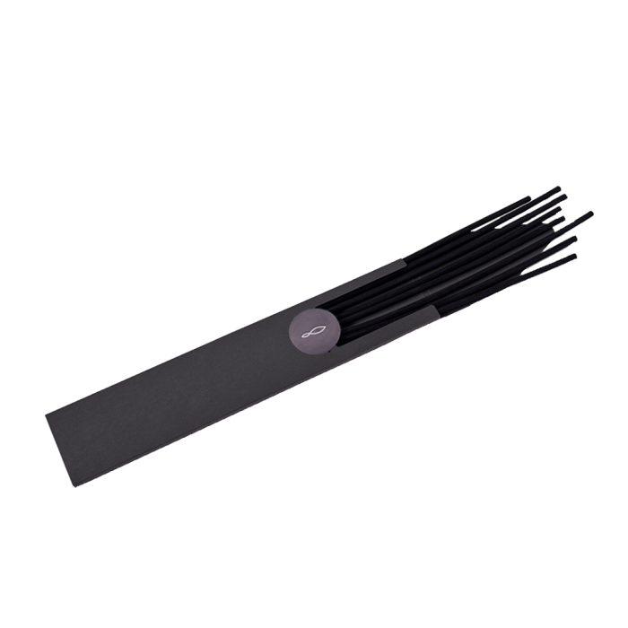 Набор Tonka палочек для диффузора 200 мл, длина 30 см, цвет черный