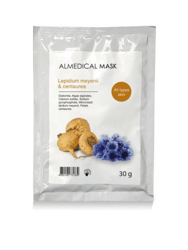 Маска Alginate Mask Lepidium meyenii & centaurea альгинатная Перуанская мака и василек 30 г