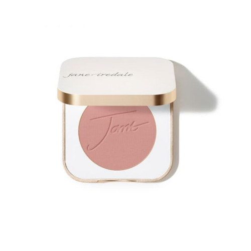 Румяна Jane Iredale PurePressed Blush Barely Rose с зеркалом бежево-розовые 13033 3,2 г
