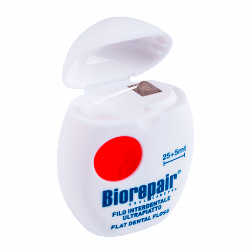 Зубная нить Biorepair Filo Non Cerato Ultrapiatto Ультра-плоская без воска GA1380800