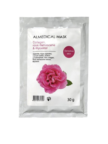 Маска Alginate Mask Collagen rosa damascene & myoxinol альгинатная для области глаз Коллаген, дамасская роза и миоксинол 30 г