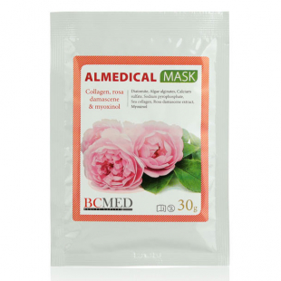 Маска Alginate Mask Collagen rosa damascene & myoxinol альгинатная для области глаз Коллаген, дамасская роза и миоксинол 30 г