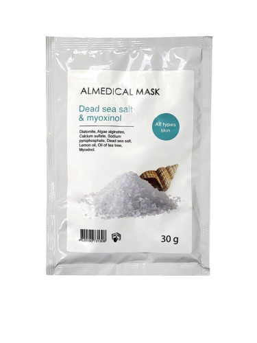 Маска Alginate Mask Dead sea salt & myoxinol альгинатная Соль мертвого моря и миоксинол 30 г