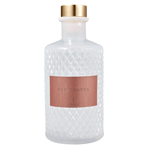 Диффузор Tonka аромат RED GRAPES стакан белый флакон 350 мл