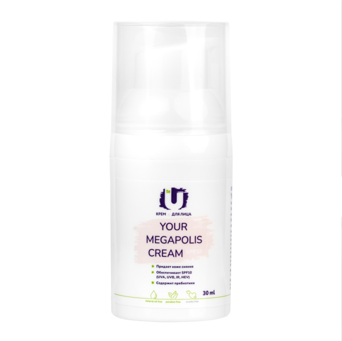 Крем GELTEK Your megapolis cream SPF 10 для лица TUK-YM-1 30 мл