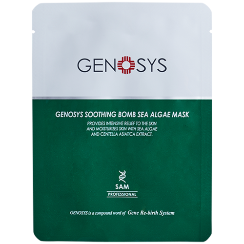 Маска Genosys SOOTHING BOMB SEA ALGAE MASK с морскими водорослями GCMA09
