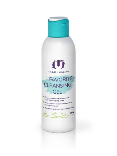 Гель GELTEK для умывания GELTEK FAVORITE CLEANSING GEL TUG-FC-1 150 мл