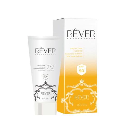 Крем REVER 27.7 PROTECTION EXREME Protezione extrema 50+ zone delicate экстраделикатный солнцезащитный SPF 50+ 15 мл