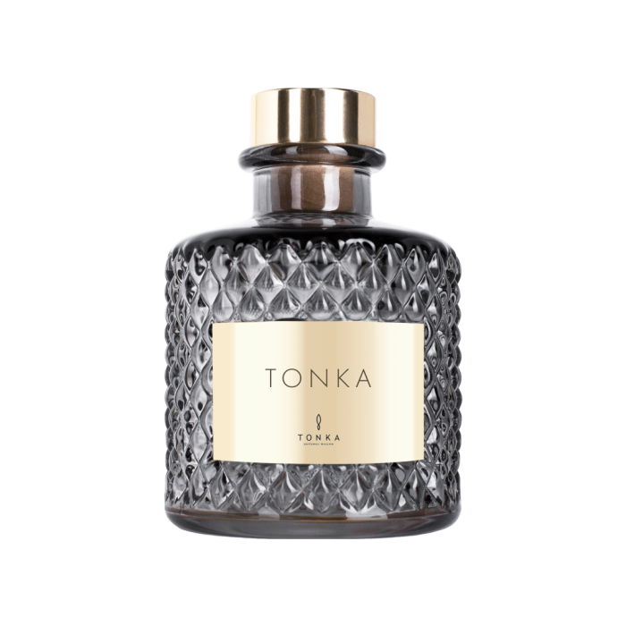 Диффузор Tonka аромат TONKA стакан серый коробка 200 мл