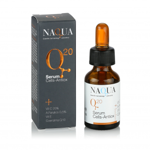 Сыворотка Q20 омолаживающая с витамином С, феруловой кислотой и коэнзимом Cells-AntiOx Serum e C Vit, A.Ferulic, E Vit, Coenzyme