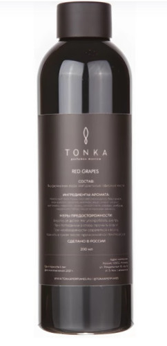 Рефил Tonka аромат RED GRAPES для диффузора 200 мл
