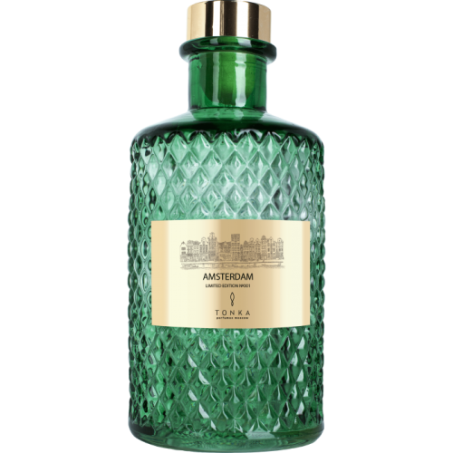 Диффузор Tonka аромат AMSTERDAM стакан зеленый Т00000016 350 мл