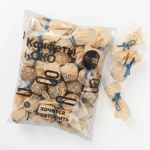 Конфета КОКО медовая с орехом 25 шт KO-M-O-25