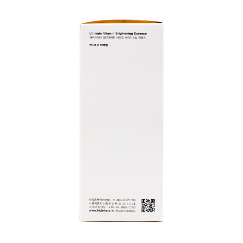 Эссенция HIDEHERE Ultimate Vitamin Brightening Essence мультивитаминная выравнивающая 25 мл