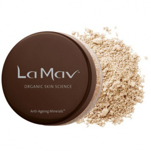 Пудра-основа LaMav Organic Skin Science Light/Medium минеральная омолаживающая SPF15 Anti-Ageing Minerals AM008MFLM 8 г