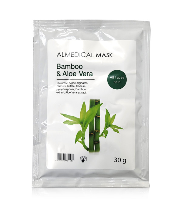 Маска Almedical Mask Bamboo & Aloe Vera альгинатная Бамбук и Алоэ Вера 30 г