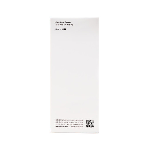 Крем HIDEHERE Cica Care Cream восстанавливающий с центеллой азиатской 25 мл