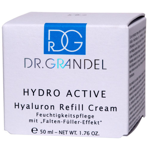 Крем Dr. Grandel увлажняющий с гиалуроном Hyaluron Refill Cream 50 мл - в упаковке. Эдемед