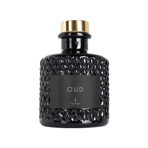 Диффузор Tonka аромат OUD стакан черный Т00000977 200 мл