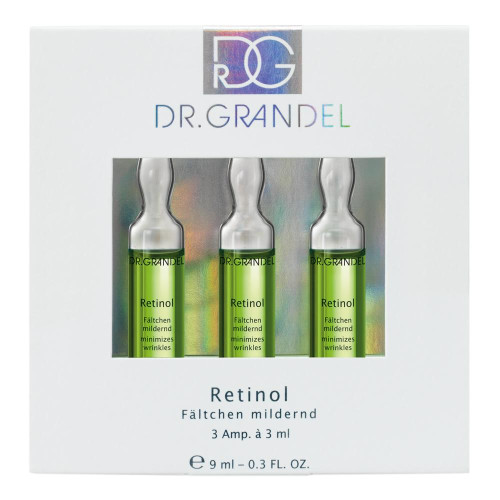 КонцентратDr. Grandel  с ретинолом Retinol 3 шт по 3 мл - набор ампул. Эдемед
