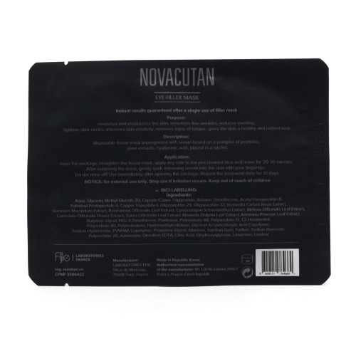 Маска NOVACUTAN Eye Filler Mask блефаромаска для век 12 мл