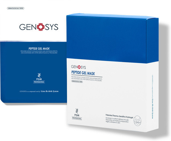 Маска Genosys PEPTIDE GEL MASK пептидная гелевая GGMJCM03 5 шт 39 гр