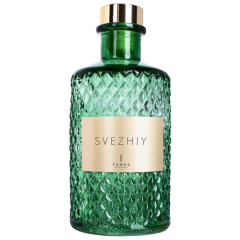 Диффузор Tonka аромат SVEZHIY стакан зеленый тубус 350 мл