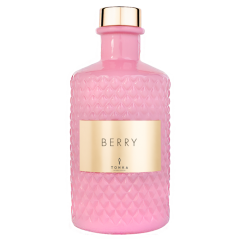 Диффузор Tonka сердце аромат  BERRY стакан розовый тубус 350 мл