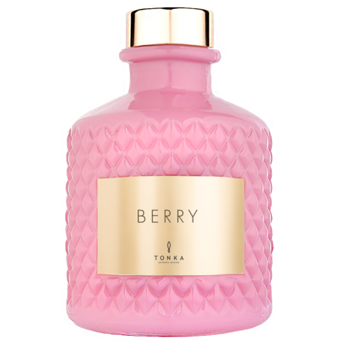 Диффузор Tonka сердце аромат  BERRY стакан розовый Т00000684 200 мл