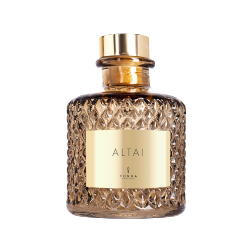 Диффузор Tonka аромат ALTAI стакан коричневый тубус 200 мл