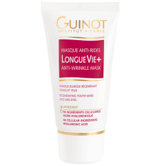 Маска GUINOT Masque Anti-Rides Longue Vie+ гиалуроновая антивозрастная для лица и глаз с коллагеном нового поколения 0503425 50 мл