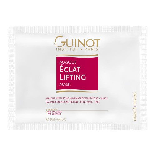 Маска GUINOT Masque Eclat Lifting с эффектом мгновенного лифтинга и сияния 0504800 19 мл x 4 шт