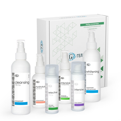 Набор GELTEK косметики Оптимальное увлажнение + омоложение NR2-UO