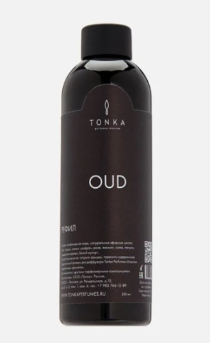 Рефил Tonka аромат OUD для диффузора 200 мл