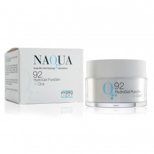 Гидрогель NAQUA Q92 себорегулирующий с центеллой азиатской HydroGel Pure Skin 50 мл