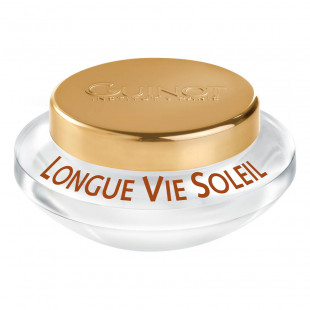 Крем GUINOT Longue Vie Soleil Visage омолаживающий для лица до и после загара долгая жизнь клетки 0515010 50 мл