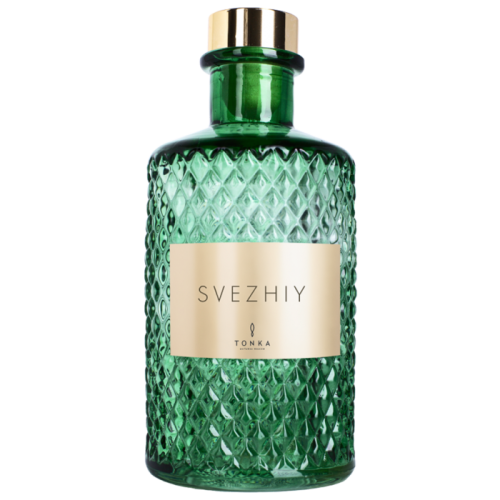 Диффузор Tonka аромат SVEZHIY стакан зеленый коробка 350 мл