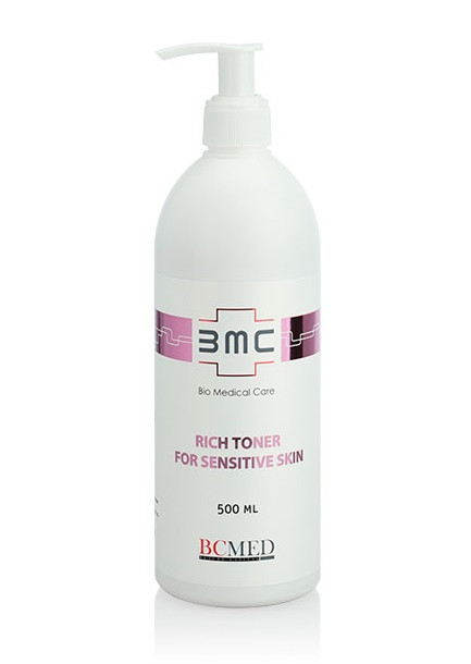 Тоник BMC Rich Toner for sensitive skin для для чувствительной кожи 500 мл